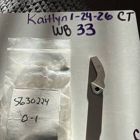Polaris 5630224 1 Clutch Weight Nos Primary 01 Sold Separate