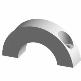 5632513 Polaris Sway Bar Retainer Clamp Top