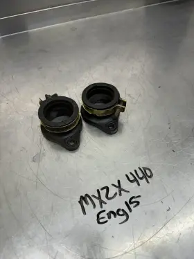 570070200 Polaris 1998 98 Mxz X 440 Ski-doo Snowmobile Oem Rubber Intake Adaptor Boots Set