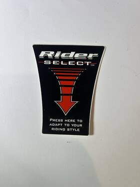 Polaris 7173376 Fusion Snowmobile Rider Select Nos Decal Part Number