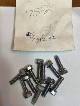 Polaris 7512182 New Part # Bolt Qty 11 Vintage Snowmobile. Nos