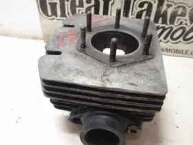 Ec44pt-02 Polaris 1977 Tx 440 Left Pto Chrome Cylinder Snowmobile Engine
