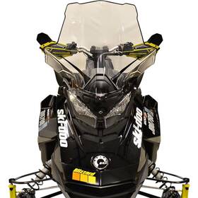 Powermadd 4101-p462043-51 Cobra Windshield-tall-22 Inch -black For 2019 Ski-doo Freeride E-tec 850