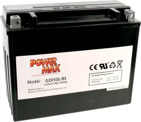 Ytx20l-bs Powermax Gtx20l-bs Power Max Maintenance-free Battery