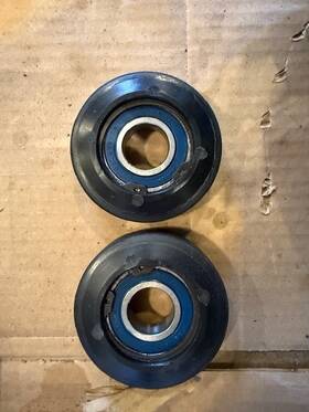 Ppd 02-3783 Wahl Brothers 02-383 Idler Wheel 3 1/4 Rubber 5/8 Inch Id Lightweight 6202