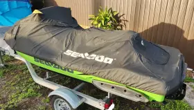 295101014 Sea- Doo Sea-doo Rxt X 300 Wake Pro 2018-2023 Jet Ski Cover Black Oem