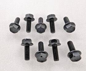 Ski-doo 207661684 Can-am/ski-doo Oem Hex Flange Screw M6 X 16 Pack Of 9