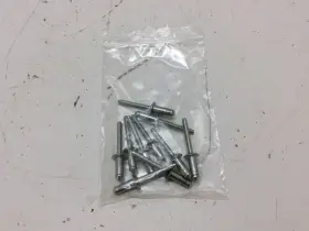 293150183 Ski-doo Skidoo New Oem Pack 10 Hemlok Rivet 6.4x18 2013-2023 Tundra Scandic Oe