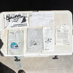 Ski-doo 414-6398-00 Operators Manual Safari Cheyenne Voyageur Escapade 1989 414639800