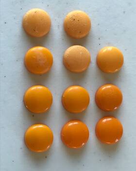 Ski-doo 414437000 Ski-doo Oem Orange Snap Caps #