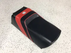 414563700 Ski-doo Seat Saddle Complete Red Black Fits 1987 Formula Plus 537 Oem