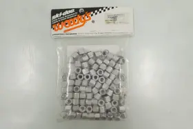 415129380 Ski-doo New Oem Aluminum 5/16 Inch Nuts For 286 Phantom Series Studs Qty 96