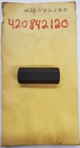 420842120 Ski-doo Vintage Oem Nos Distance Nut 1960s 70s 80s M8x1.25 And M10
