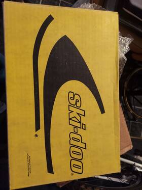 Ski-doo 447-705-090 Skidoo Vintage Nos Saddlebags Original Box
