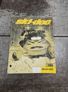 484200018 Ski-doo Used 2000 Oem Specification Booklet One Day Book 484200018 Ski-doo Used 2000 Oem Specification Booklet One Day Book