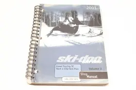 484200024 Ski Doo 2001 Volume 2 Shop Manual