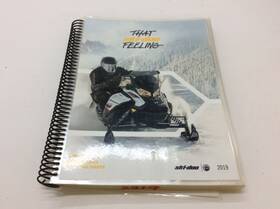 Ski-doo 484801570 Skidoo Oem Dealer Specification Book Accessory Catalog 2019 Model Year