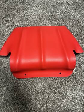 Ski Doo 502006630 Oem Zx Chassis Red Skid Plate