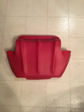 502006653 Ski-doo Oem Zx Skid Plate Red