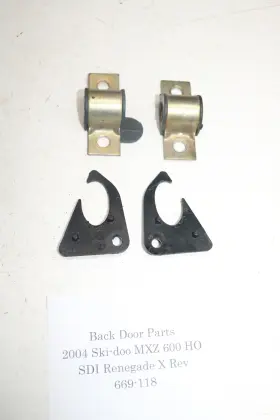 506095800 Ski-doo 2004 Mxz Renegade X 600 Ho Sdi Rev Sway Bar Bushing Clamp Set