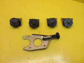 Ski-doo 512055400 Oem 97 Ski-doo Formula S 380 Touring Skandic Mxz Engine Motor Mounts Mount Set
