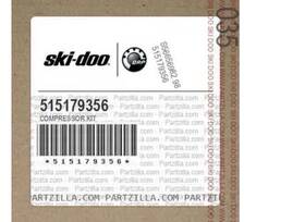 Ski-doo 515179356 New Oem Skidoo Compressor Kit 295