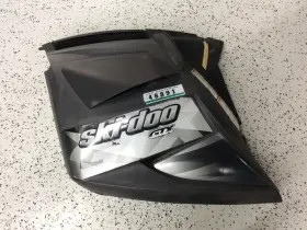 517303255 Ski-doo Skidoo Lh Left Side Panel Black 2005-2009 Gsx Summit Mxz Gtx 550f Oem
