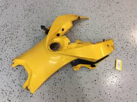 Ski-doo 517303778 Dash Console Gas Tank Cover Yellow 2008-2020 Renegade Mxz Xp