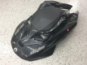 517308409 Ski-doo Hood Shroud Cowl Black 2023-2024 Summit Freeride 850 Gen 5 Oem