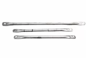 518329370 Ski-doo 21 Renegade 900 Xrs Turbo Center Coulmn Brackets Mounts 137 Inch