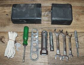Ski-doo 529029800 Good Used Oem Tool Kit Ski-doo Skandic 380 1997 Formula Touring Box
