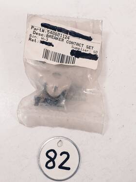 Ski-doo 540801124 New Oem 1973-75 Ski-doo Moto-ski Breaker Contact Set #540801124