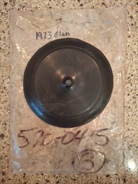Ski-doo 570-0415 Ski-doo Elan Nos Rubber Chaincase Inspection Hole Cover 1973 Newer