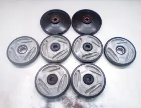 570045222 Ski-doo 1996 Touring E 380 Rear Suspension Idler Wheels 135 144 Mm Set Of 8