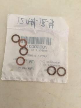 Ski-doo 705600310 Oem Copper Washer Lot Of 6