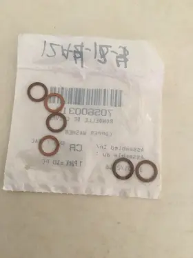 705600310 Ski-doo Oem Copper Washer Lot Of 6