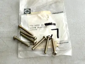 732603000 Ski-doo Brp Bombardier Plastite Screws Qty 7 Oem Nos