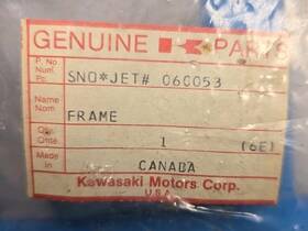 Sno-jet 060015 New Snowmobile Frame Part#