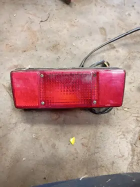 86754 Sno-jet Snowmobile Parts - Taillight Assembly For Vintage