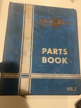 Sno-jet Vol.2 Parts Book Full Binder 1967-1972 Good Condition
