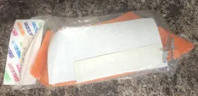135-101-81 Sno-stuff Orange Foot Shield Kit Nos