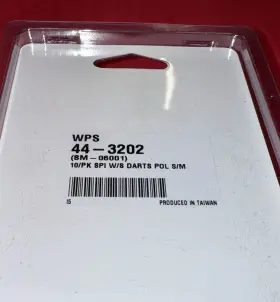 Sm-06001 Sp1 44-3202 Polaris With S Darts Pack Of 10 44-3202/sm-06001 New