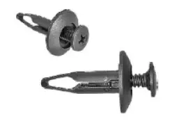 Up-12443 Sp1 10/pk Fender Clips/push Rivets
