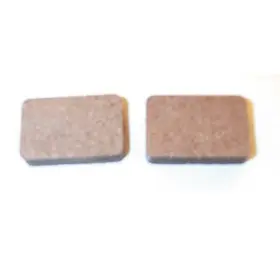 Kx05225brk8 Spi-sport Part Semi Metallic Brake Pad Set For Snowmobile Arctic Cat Panther 1984-1990