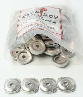 Stud Boy 2439-p6 Power Point Plus Backing Plates 5/16 Inch Thread 18-33936