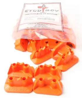 2512-p1-org Stud Boy Super-lite Pro Series Double Backers .75 Inch 24/pk Orange