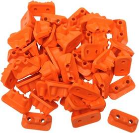 Stud Boy 2512-p2-org Super-lite Pro Series Double Backer Plates - Orange .75 Inch Snowmobile