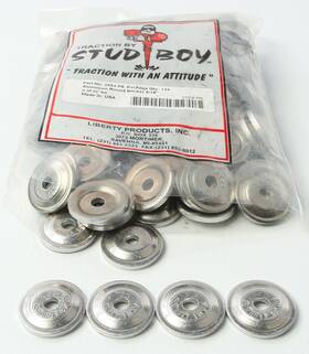 Stud Boy 2554-p6 Power Plate Round Backers