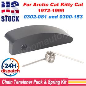 Vroomautoly 0302-081 For Arctic Cat Kitty 1972-1999 Chain Tensioner Puck And Spring Kit #