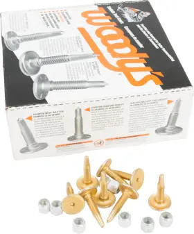 Gdp6-1325-cs Woodys Gold Digger 60 Deg. Traction Master Carbide Studs